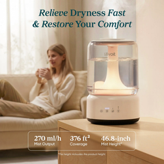 Levoit Neo 450 Humidifier – 4.2L Top Fill Cool Mist, 42H Runtime, Ultra-Quiet 21dB